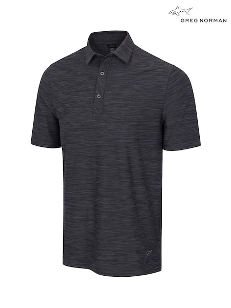 Greg Norman Mens ML75 Chip Heather Ultra-Stretch Golf Polo Shirt (W26004) | €44