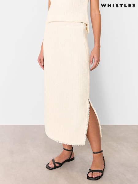Whistles Lucie Boucle Pencil Midi Skirt (W26155) | €131
