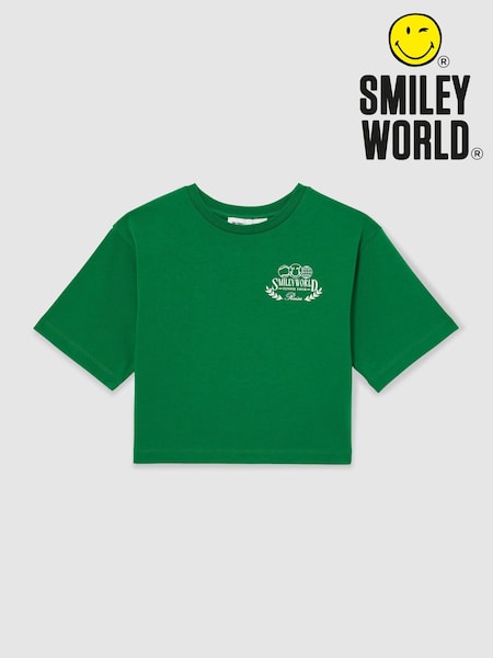 Reiss Green 13-14 yrs SmileyWorld | Reiss Oversized T-Shirt (W26194) | AED151