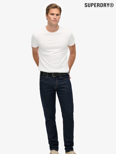 Superdry Navy Blue Vintage Slim Straight Jeans (W26249) | €99