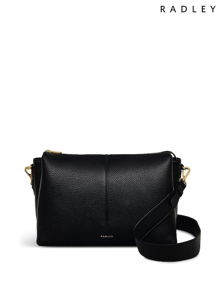 Radley Medium Hillgate Place Ziptop Black Cross-Body Bag (W26278) | €342