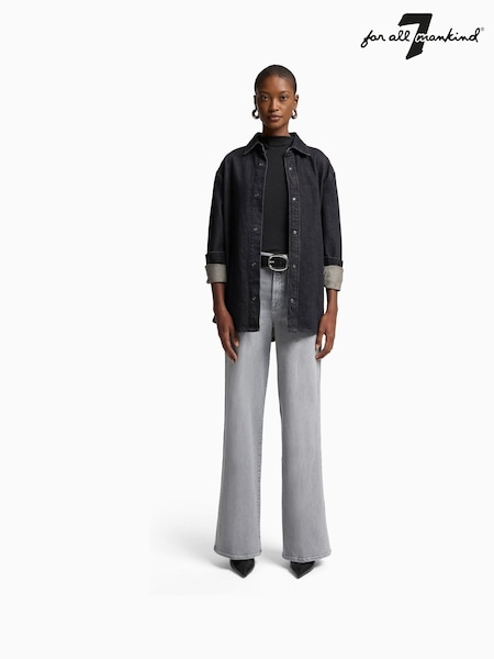 7 For All Mankind Grey LOTTA Panalu Jeans (W26324) | €320
