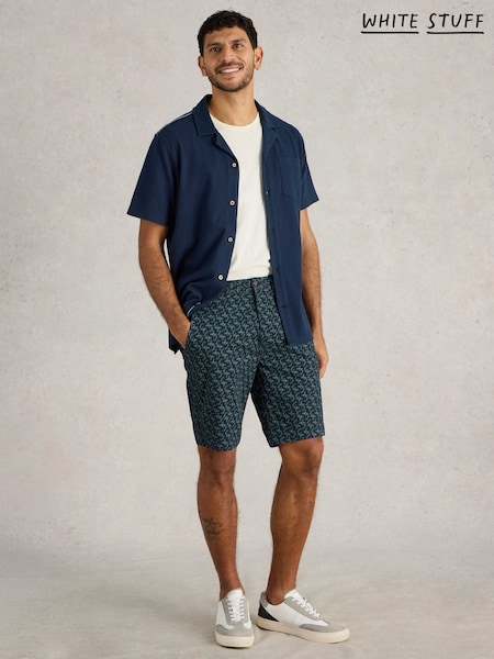 White Stuff Fish Printed Chino Shorts (W26346) | 372 LEI
