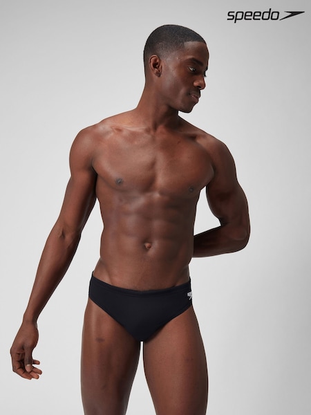 Speedo Black Mens Endurance + 7cm Briefs (W26384) | €31