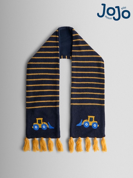 JoJo Maman Bébé Blue Digger Scarf (W26491) | AED96