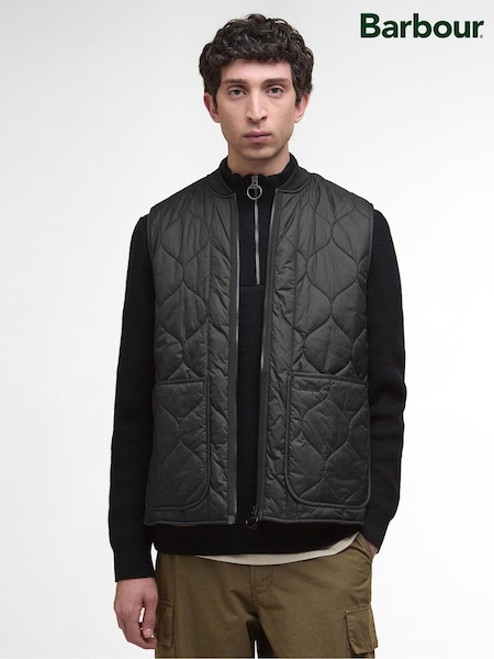 Barbour® Black Utility Liddesdale Quilted Gilet (W26598) | €164