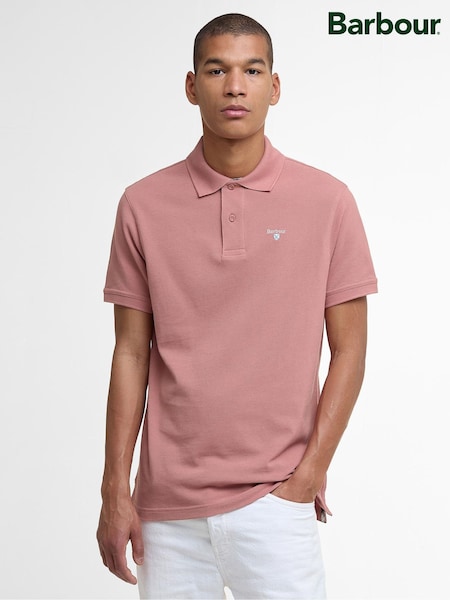 Barbour® Earth Pink Classic Polo Shirt (W26608) | €69