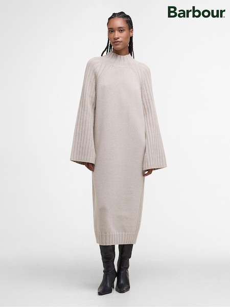 Barbour® Cream Vera Knitted Dress (W26665) | €152