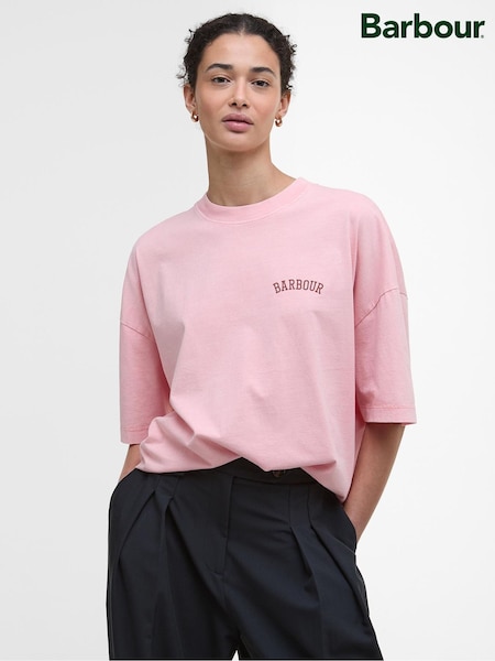Barbour® Pink Claydon T-Shirt (W26674) | €44