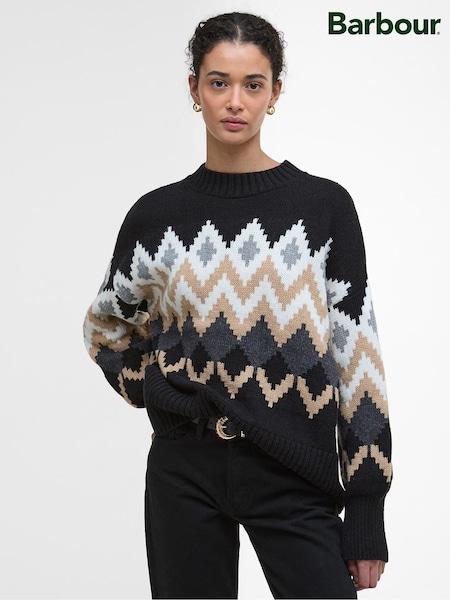 Barbour® Black Cecelia Knitted Jumper (W26685) | €138