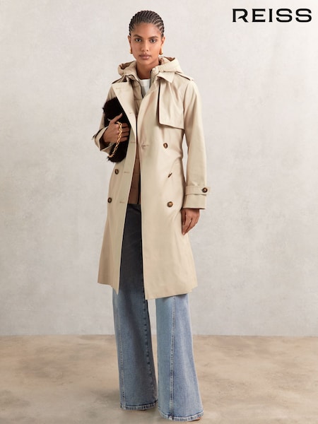 Reiss Stone Azura Coat (W26939) | €425