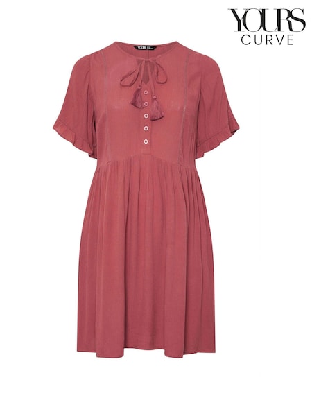 Yours Curve Pink Desert Dress (W27140) | € 48