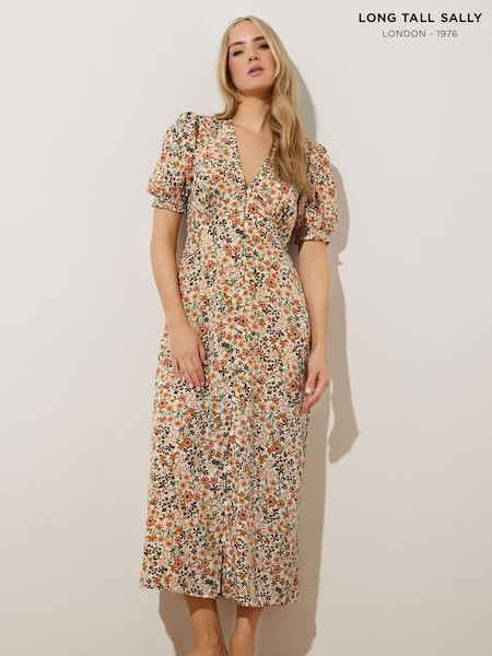 Long Tall Sally Ditsy Tea Midi Dress (W27144) | 67 €