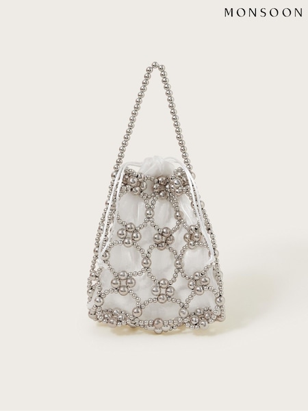 Monsoon Beau Beaded Drawstring Bag (W27267) | 186 LEI