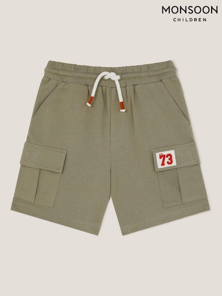 Monsoon Green Jersey Cargo 100% Cotton Shorts (W27278) | 1,081 UAH - 1,202 UAH