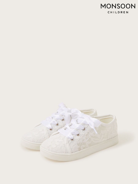Monsoon Floral Print Lace Trainers (W27283) | 209 LEI - 238 LEI