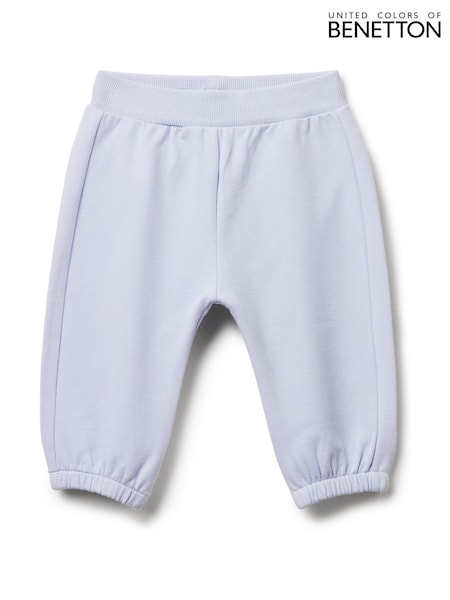 Benetton Baby Blue Appliqué Animal Jersey Trousers (W27305) | 79 QAR