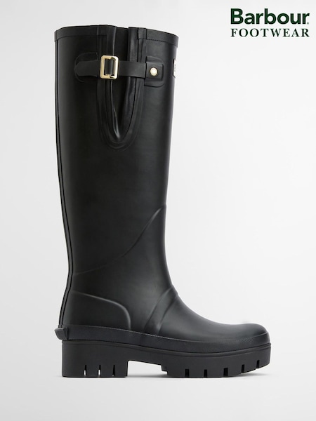 Barbour® Black Leighton Tall Wellington Boots (W27312) | 570 zł