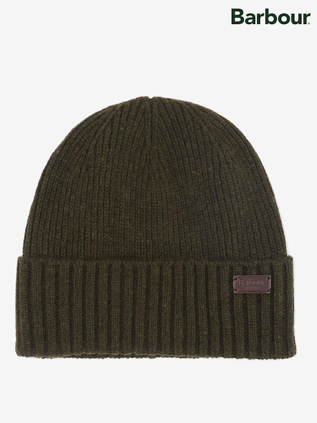 Barbour® Green Carlton Beanie Hat (W27335) | €44