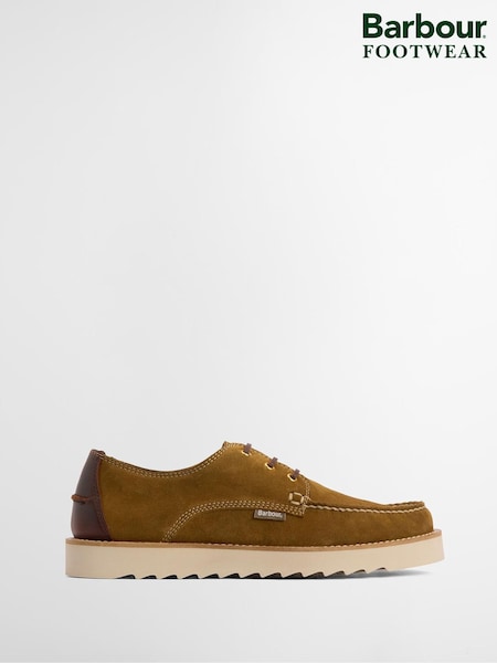 Barbour® Brown Aydon Suede Derby Shoe (W27511) | €172.50