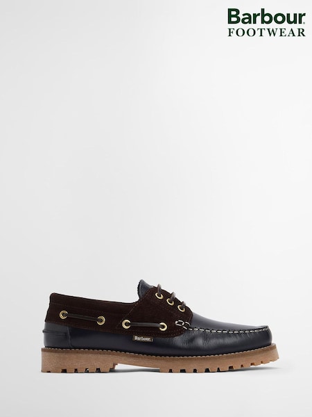 Barbour® Blue Deck Leather Boat Shoe (W27518) | €146