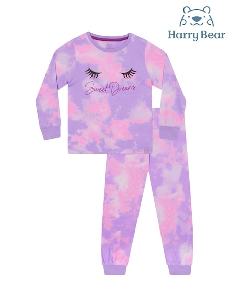 Harry Bear Tie Dye Long Sleeve Pyjamas (W27577) | ‏89 ر.ق.