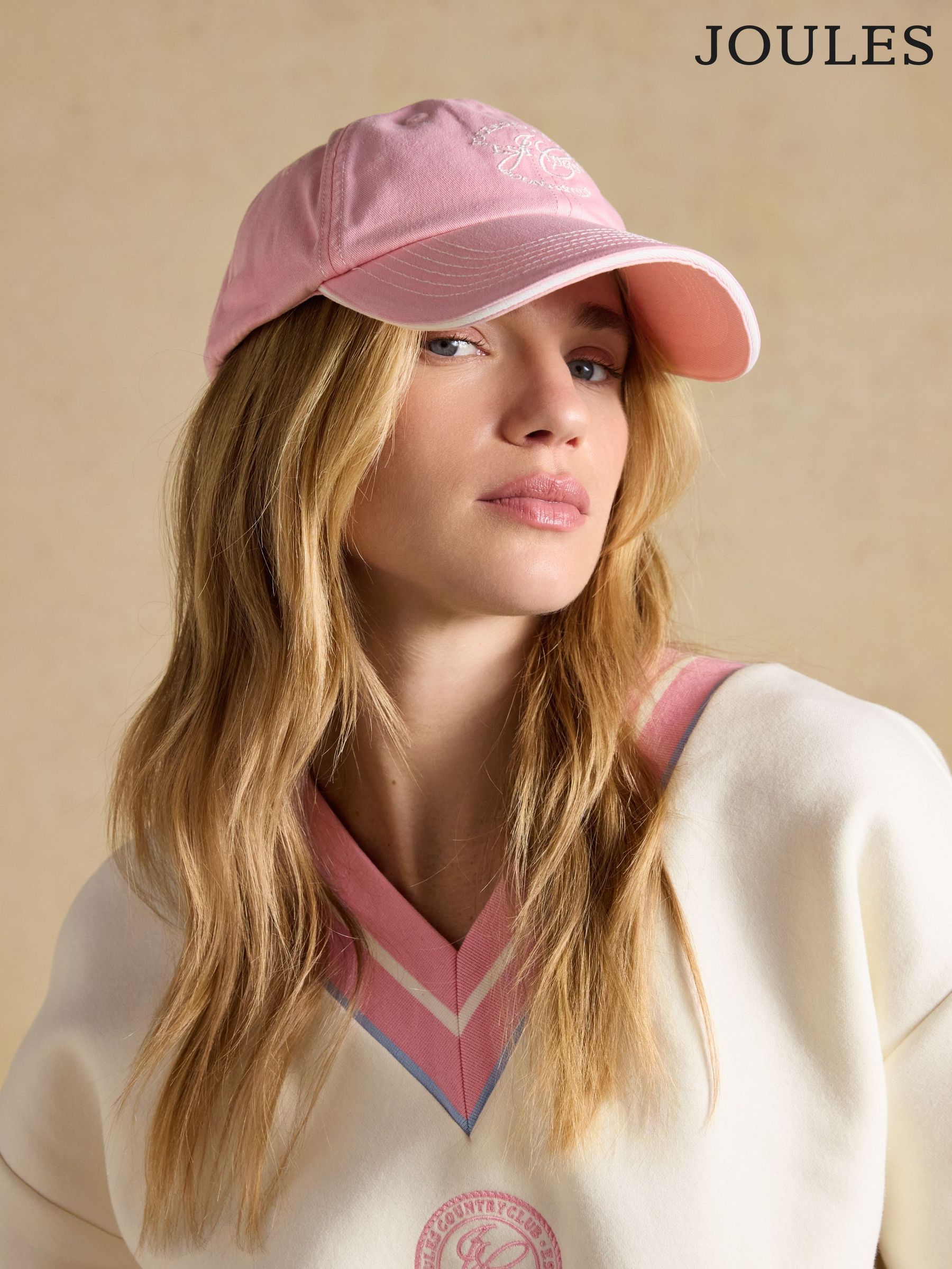 Buy Women's Hats Pink 100% Cotton Online | Next Luxembourg