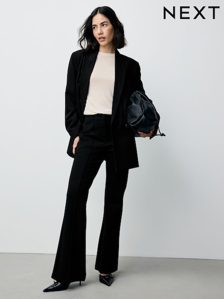 Black Sculpting Bootcut Trousers (W27931) | € 51