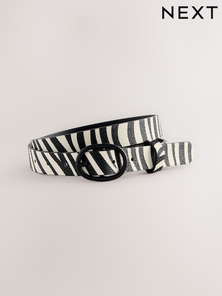Black/White Belt (W28148) | 35 QAR - 40 QAR