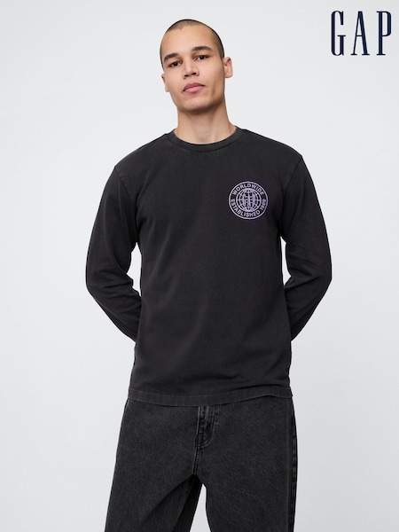 Gap Black Logo T-Shirt (W28335) | €57