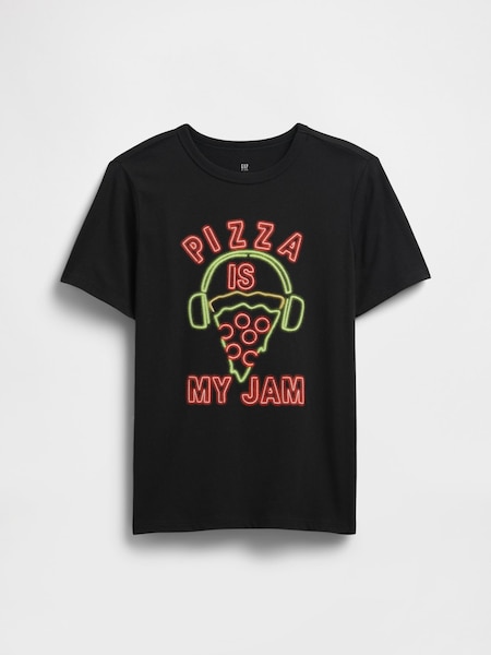 Gap Black Vintage Graphic T-Shirt (4-13yrs) (W28357) | €11.50