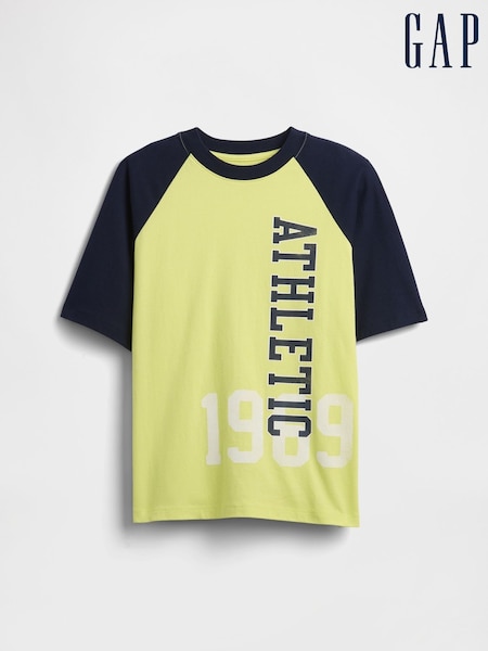 Gap Yellow Vintage T-Shirt (4-13yrs) (W28361) | €20