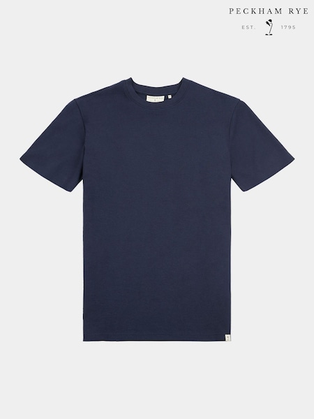 Peckham Rye Blue Peckham Rye Mens T-Shirt (W28433) | R$ 245