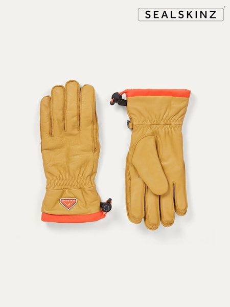 Sealskinz Westfield Waterproof Leather Hiking Brown Gloves with Fusion Control (W28452) | 126 €