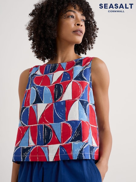 Seasalt Cornwall Black Colour Study Vest (W28537) | ₪251