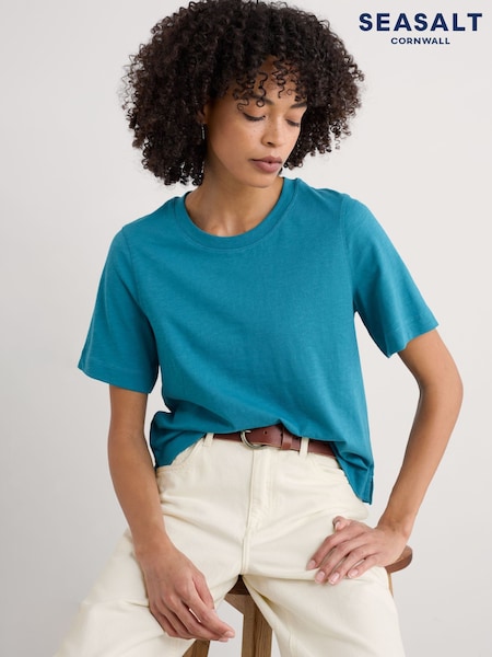 Seasalt Cornwall Copseland 100% Cotton T-Shirt (W28562) | 39 €