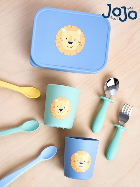 JoJo Maman Bébé Lion Stainless Steel Lunchbox (W28706) | €35