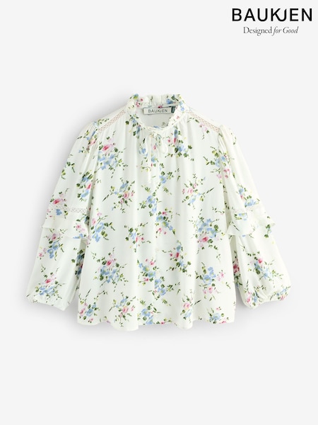 Baukjen Clemenza Romantic White Blouse (W28954) | €184
