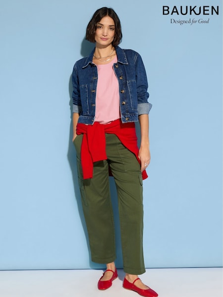 Baukjen Green Edith Cargo Trousers (W28967) | €203