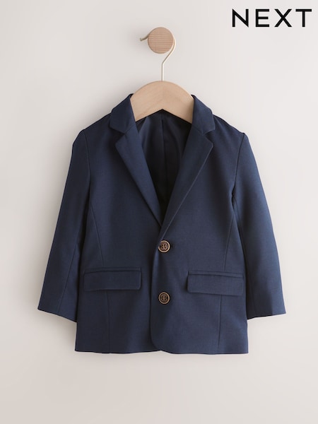 Navy Blazer (3mths-9yrs) (W29205) | € 37 - € 43