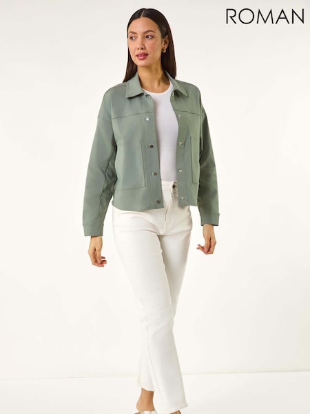 Roman Green Patch Pocket Jacket (W29260) | €60
