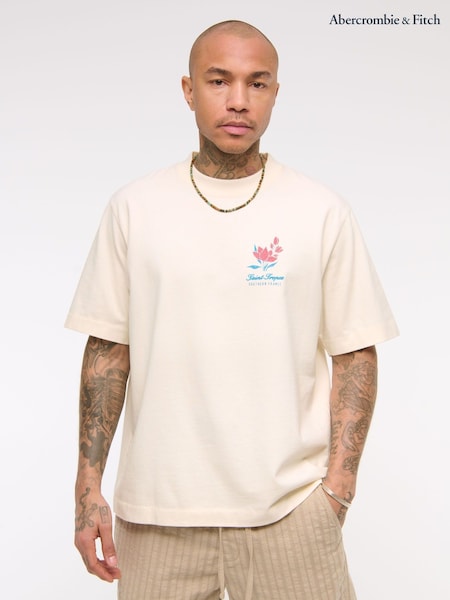 Abercrombie & Fitch Back Print Short Sleeve T-Shirt (W29286) | €46