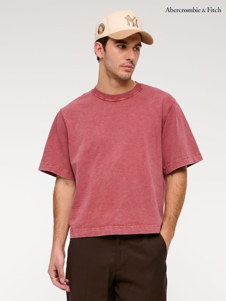 Abercrombie & Fitch Acid Wash Short Sleeve 100% Cotton T-Shirt (W29306) | €50