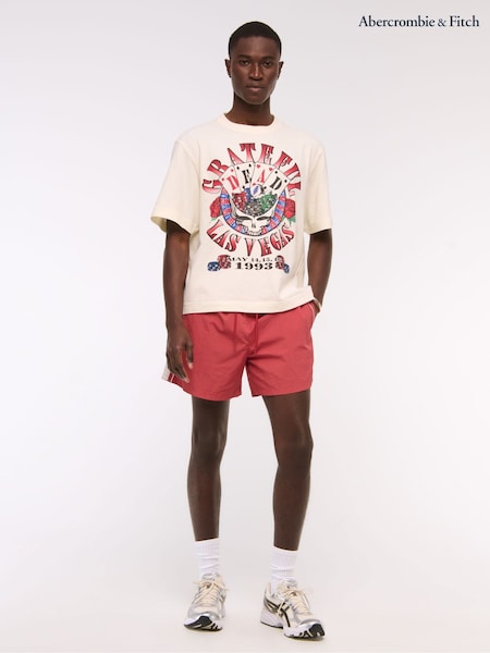 Abercrombie & Fitch Relaxed Nylon Stripe Shorts (W29319) | €60