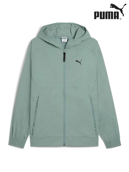 Puma Green Mens PUMATECH Relaxed Track Jacket (W29386) | R$ 690