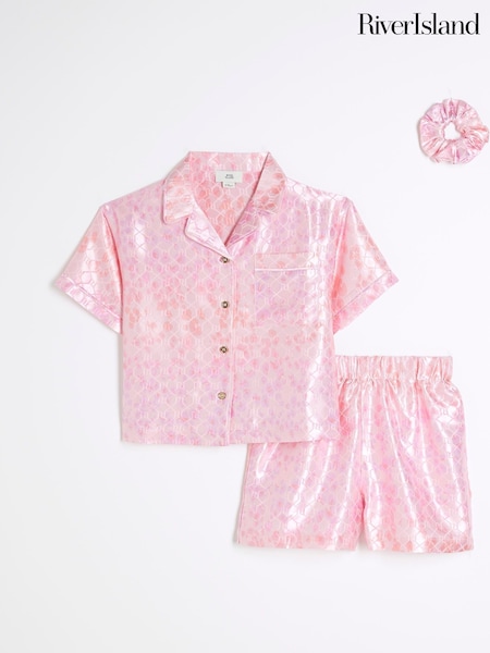 River Island Girls Leopard Satin Pyjamas (W29473) | € 26