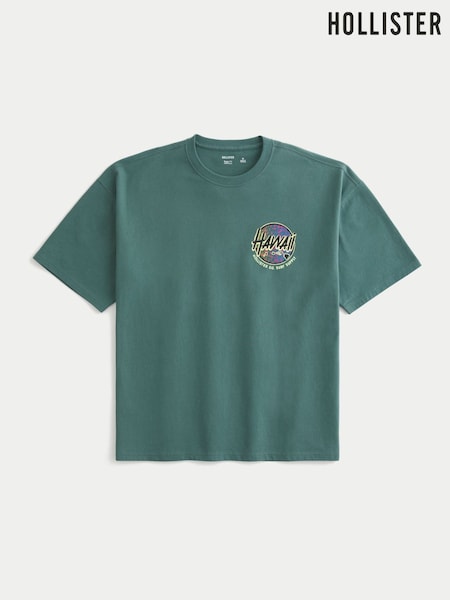 Hollister Oversized Logo T-Shirt (W29536) | €37
