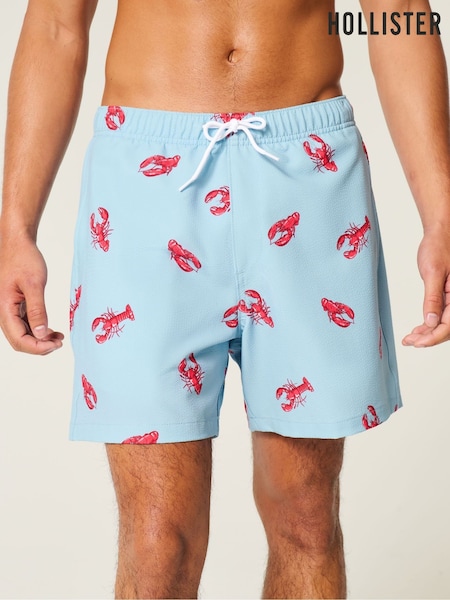 Hollister Blue Swim Shorts (W29540) | R$ 355