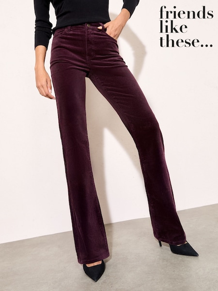 Friends Like These Corduroy Pocket Flare Trousers (W29598) | R$ 425