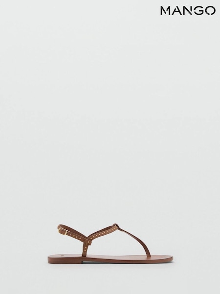 Mango Brown Fida Sandals (W29640) | €63